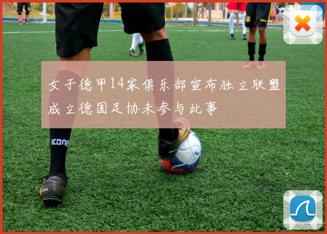 女子德甲14家俱乐部宣布独立联盟成立德国足协未参与此事